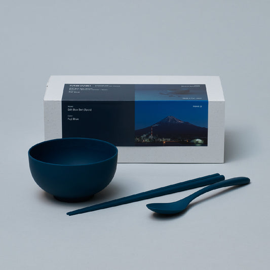 Gift Box Set ( 3pcs / Owan L ) - Fuji Blue