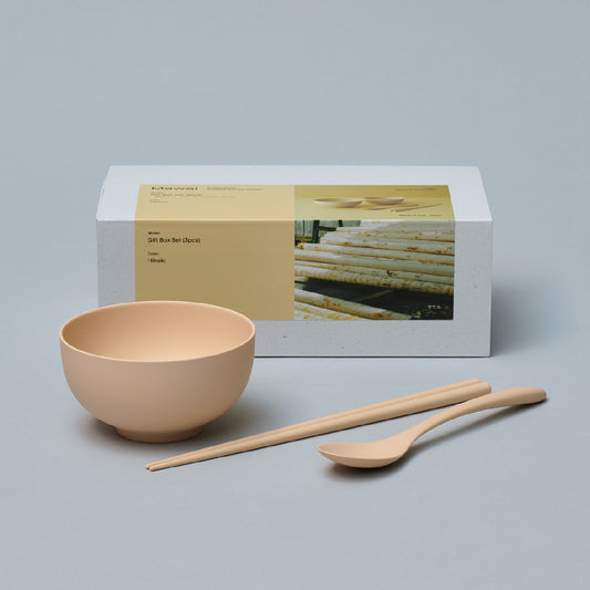 Gift Box Set ( 3pcs / Owan L ) - Hinoki
